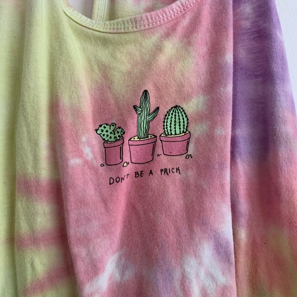 Jac Vanek “Don’t Be A Prick” Tie Dye Tank
